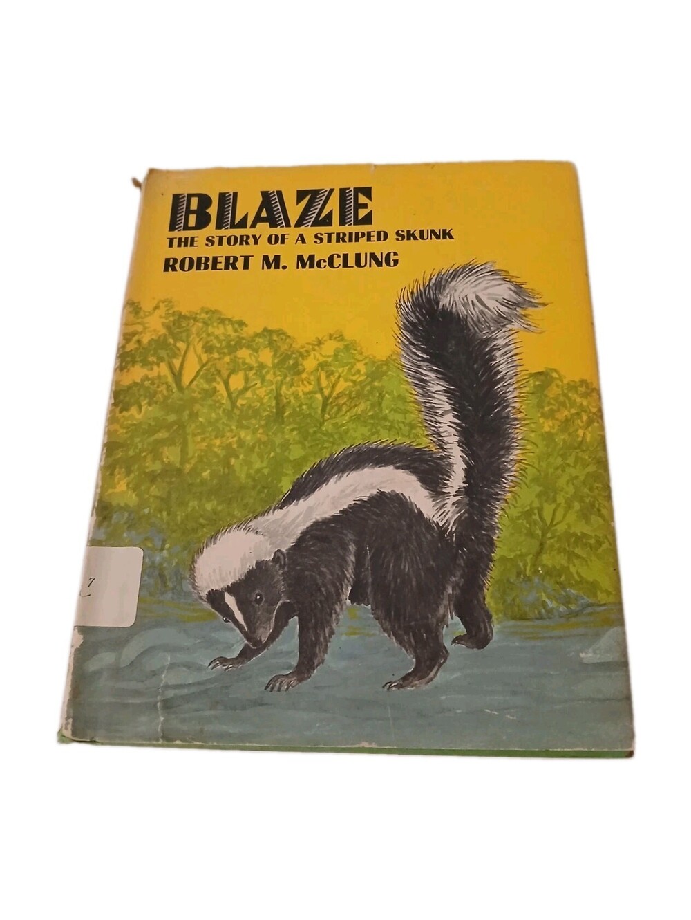 blaze the story of a striped skunk Robert McClung 1969